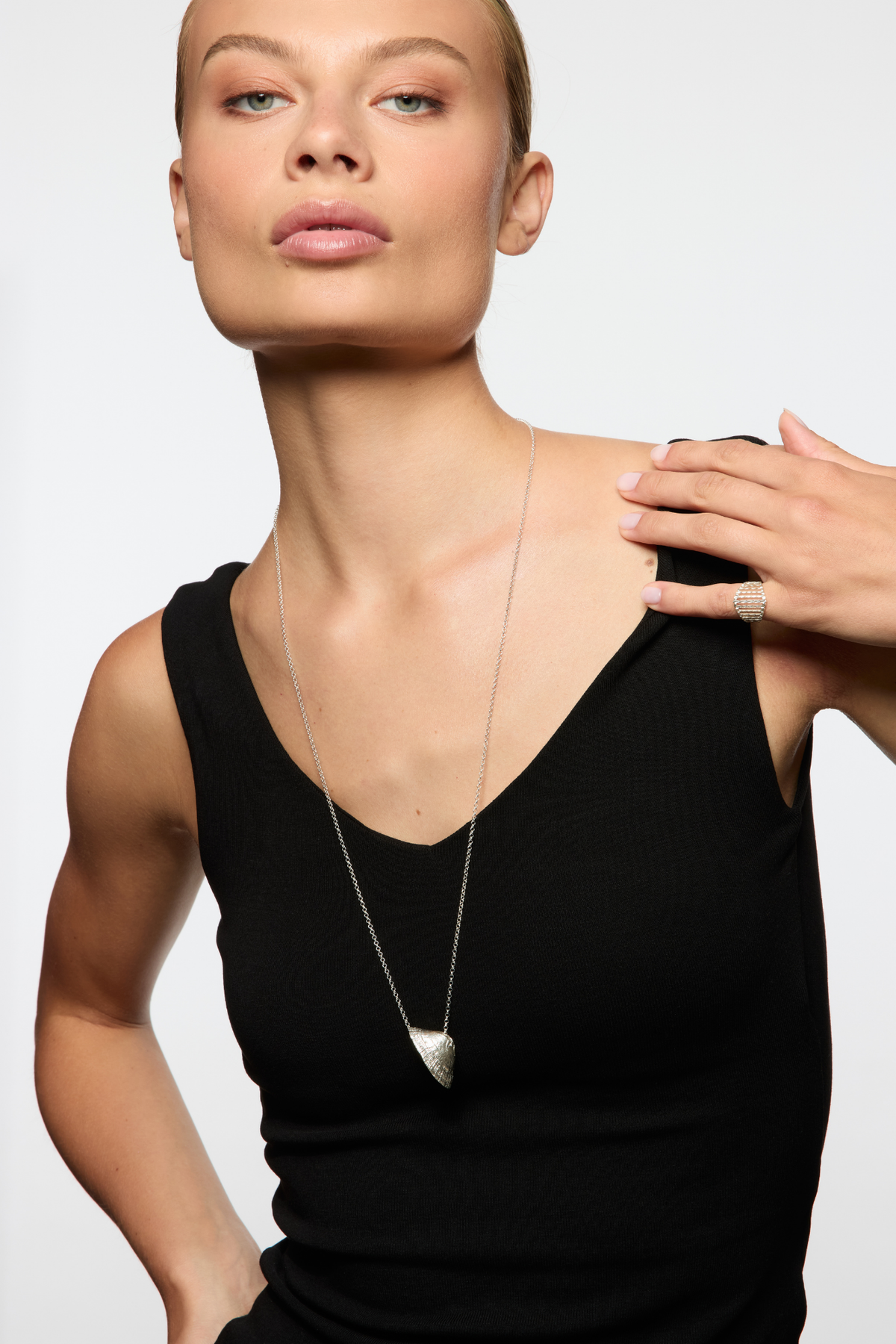 Long Barnacle Necklace