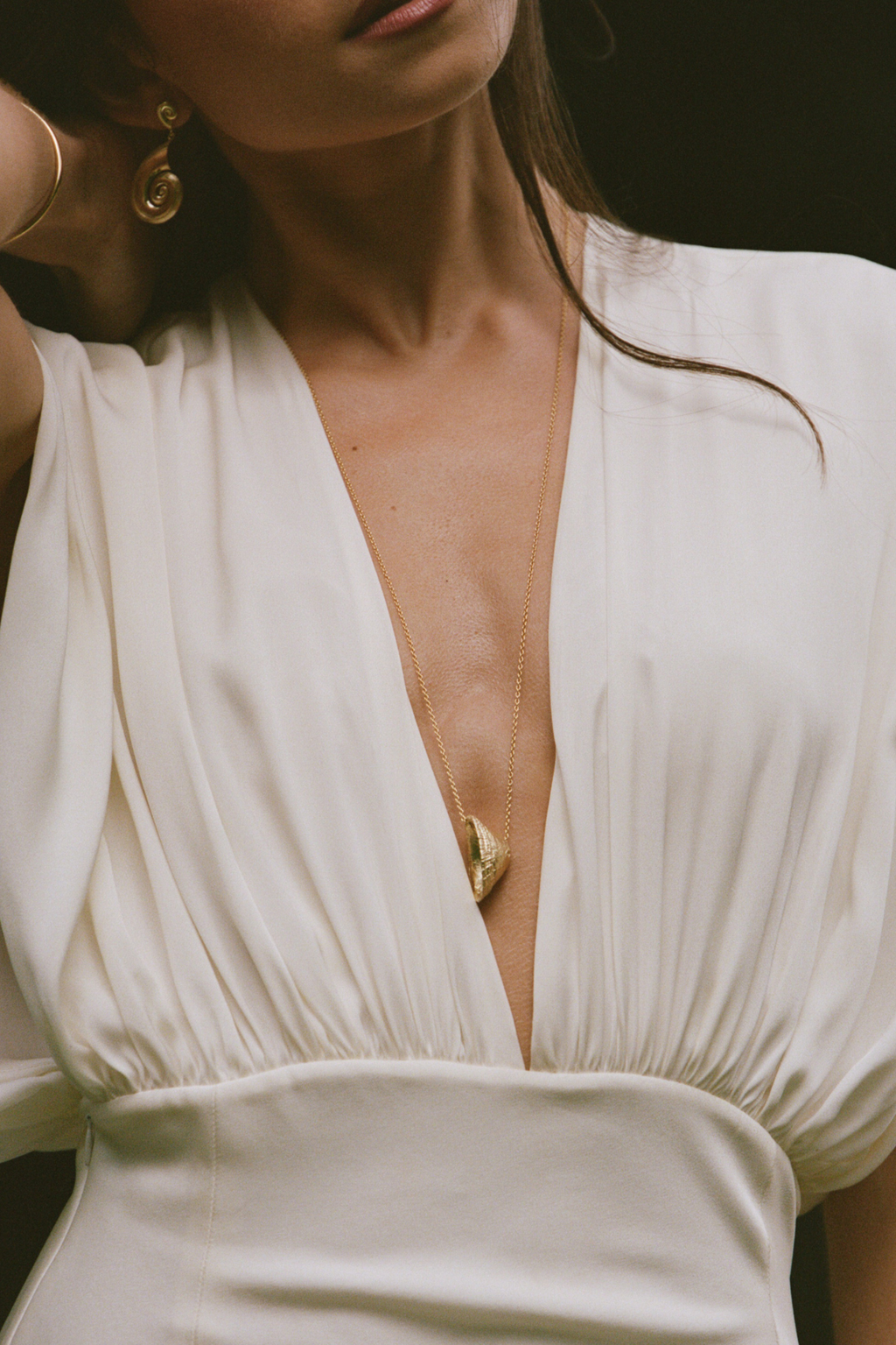 Long Barnacle Necklace